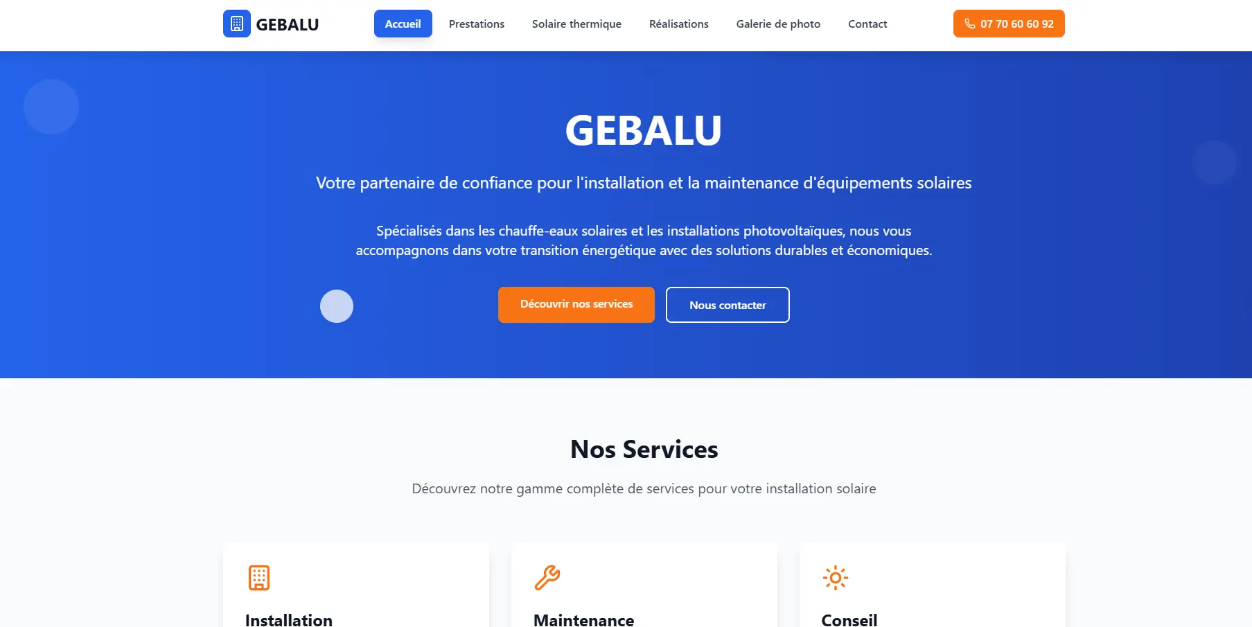 Company website